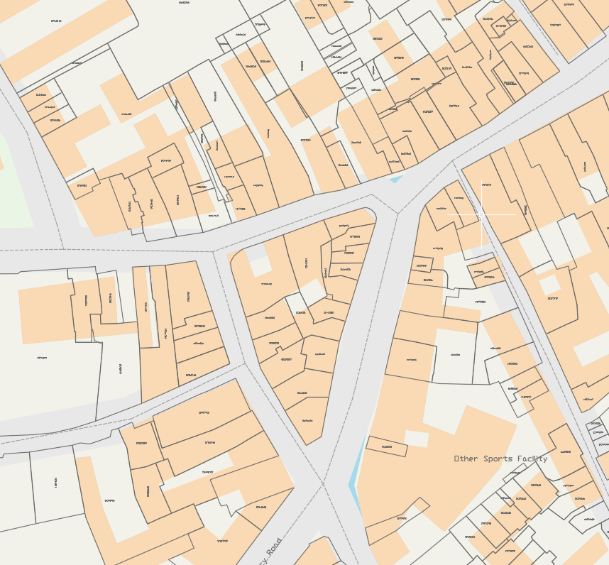 Free CAD maps in the UK shown as a basemap in AutoCAD