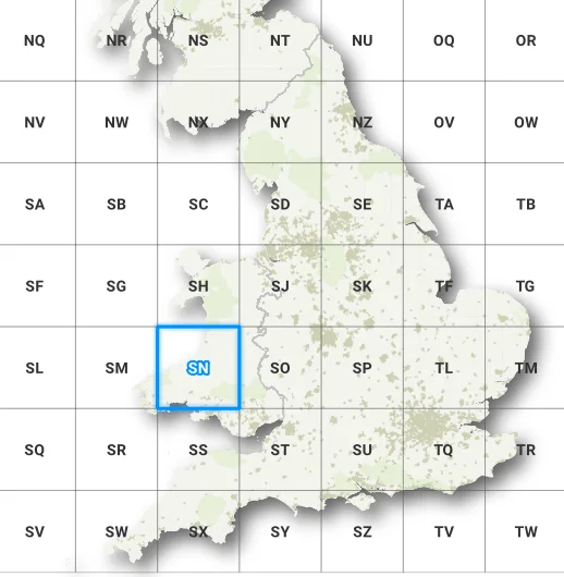 Overview of the OS grid reference system