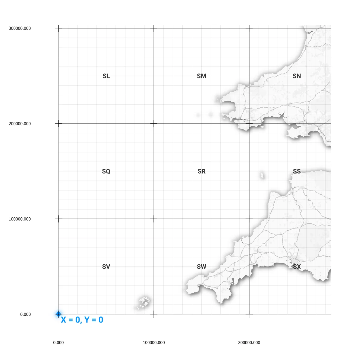 OS grid origin point